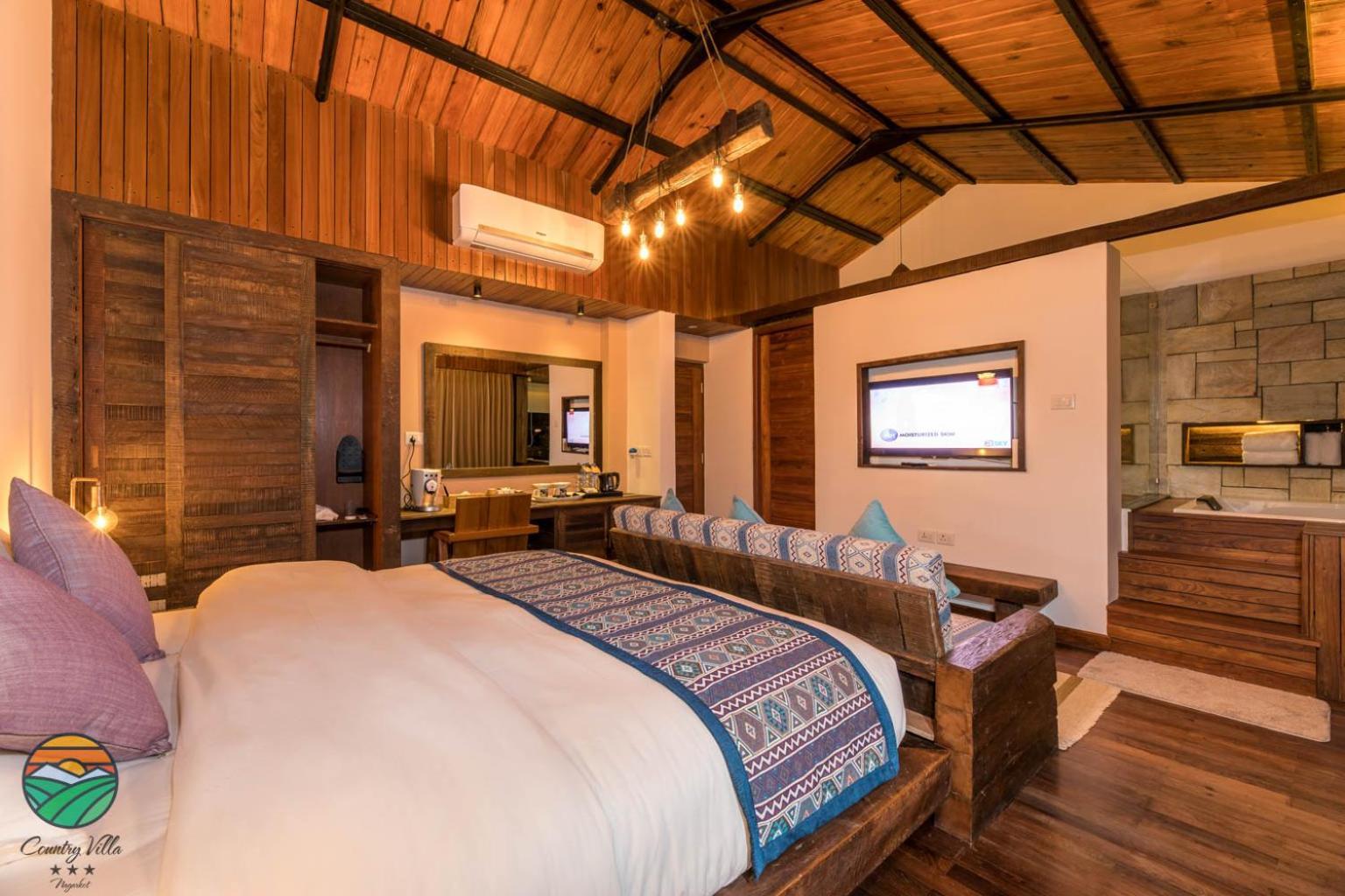 Hotel Country Villa Nagarkot Bagian luar foto